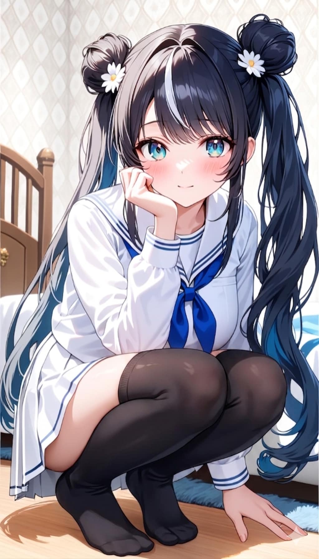 うちの子たちのセーラー学生服! スタイルピック！