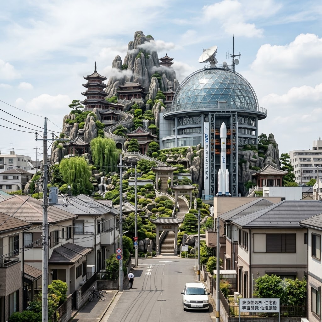 仙境っぽい宇宙関連施設