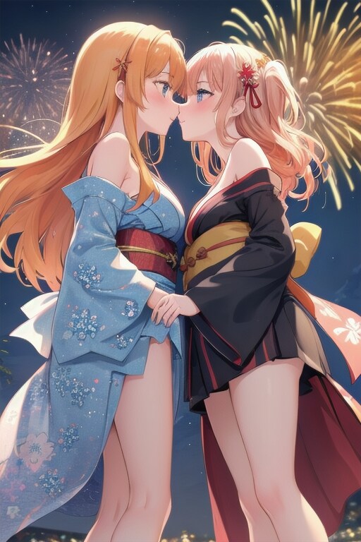 Yuri and Yukata test 2