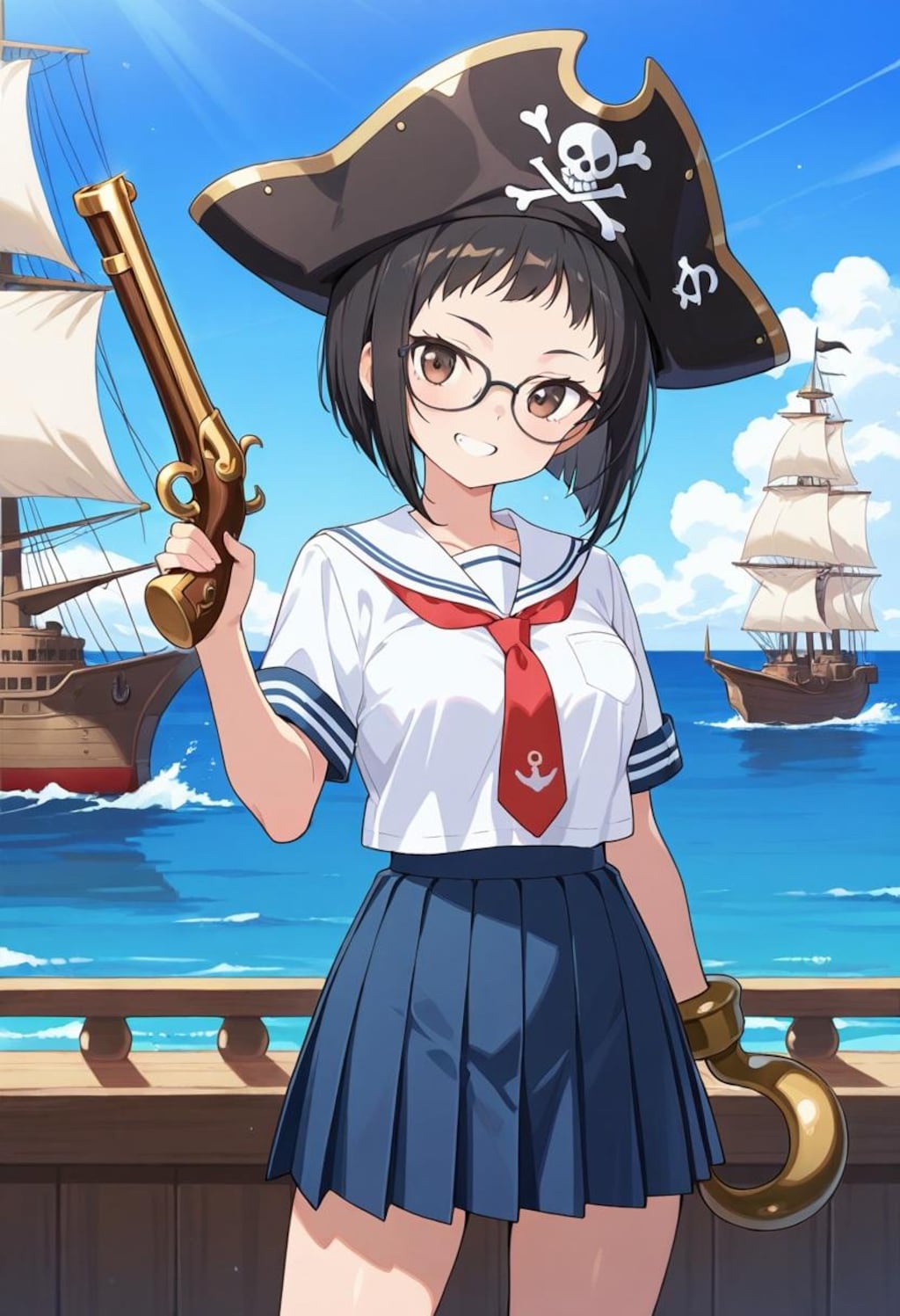 ふふ、あいつにやられた左腕が疼くぜ