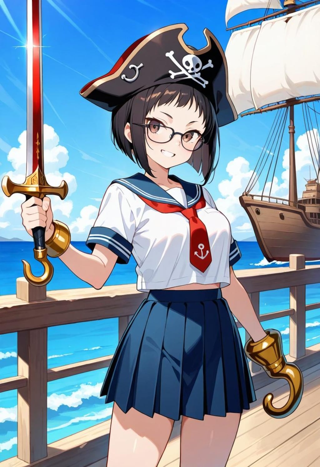 ふふ、あいつにやられた左腕が疼くぜ