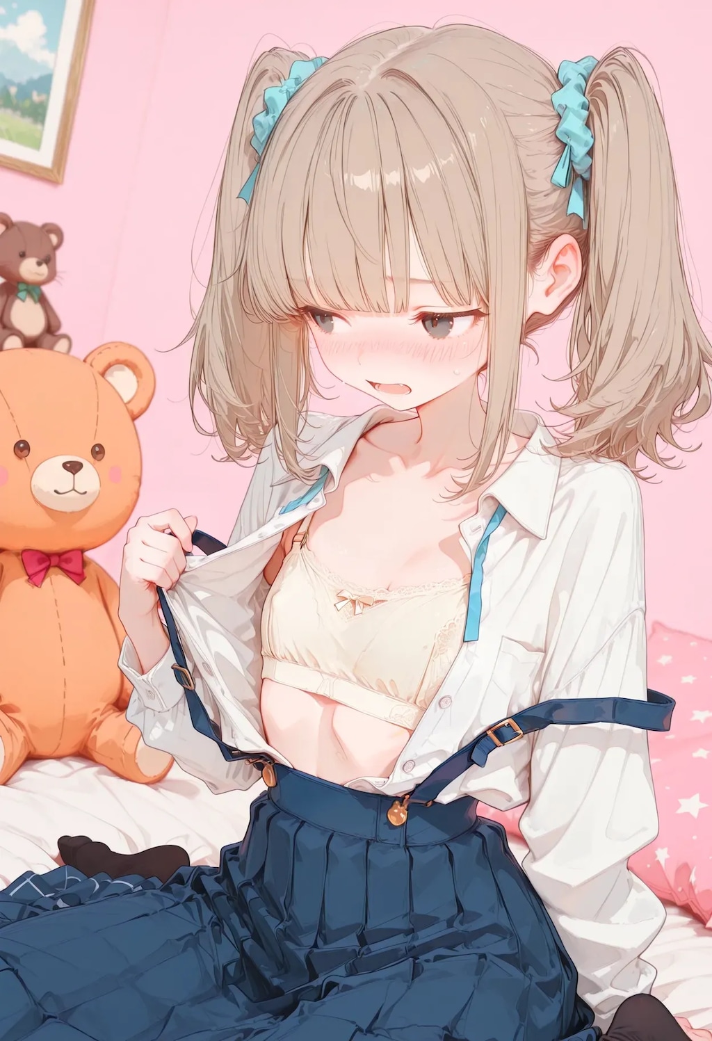 中学生になって初めてのブラ