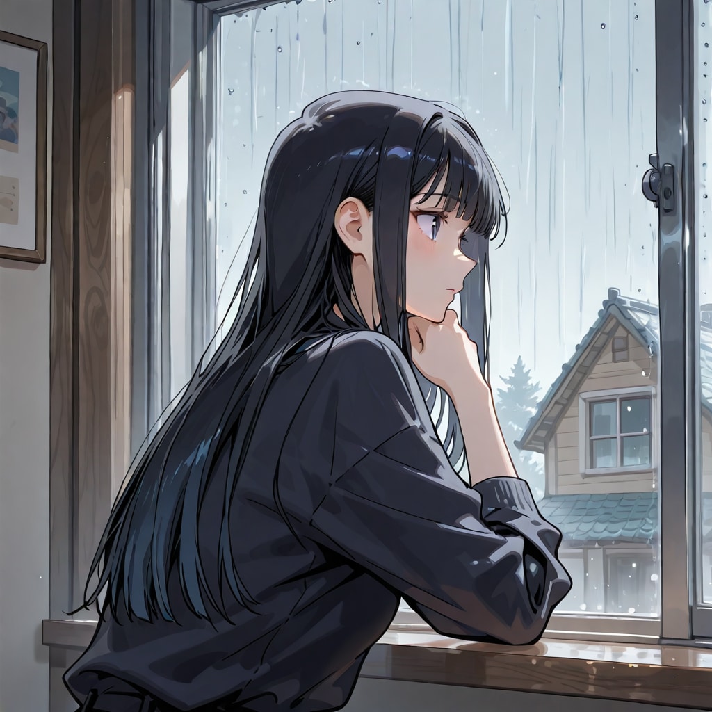 雨か〜 | の人気AIイラスト・グラビア