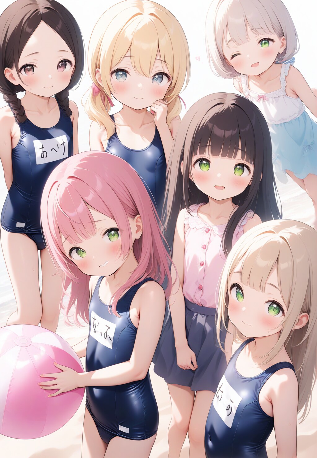 幼Ako-chans summer vacation!