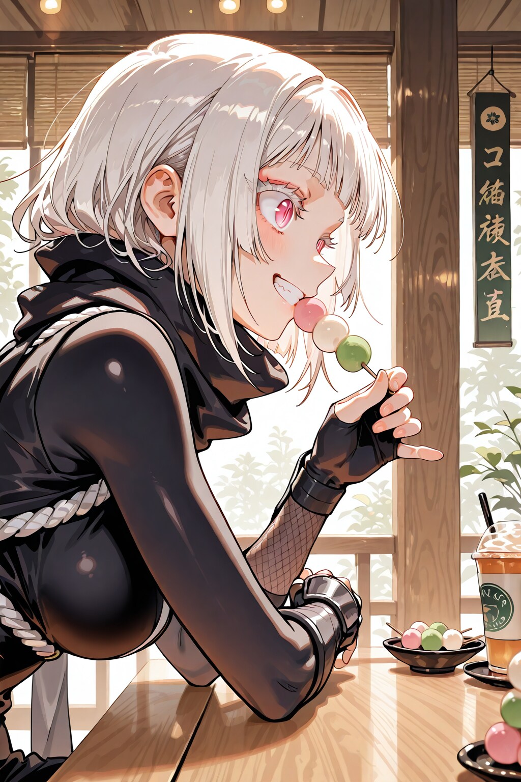 忍務後の甘味