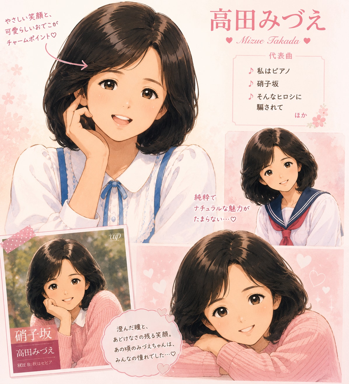 高田みづえ | の人気AIイラスト・グラビア