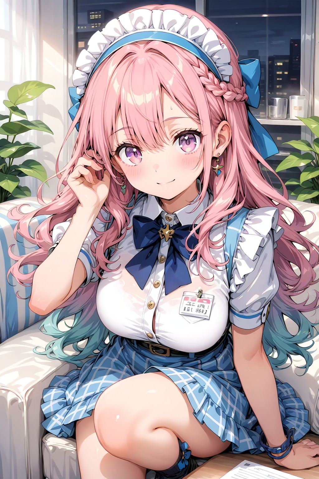 #LARIMAR こんばんは、今日はどんな１日でしたか？ | の人気AIイラスト・グラビア