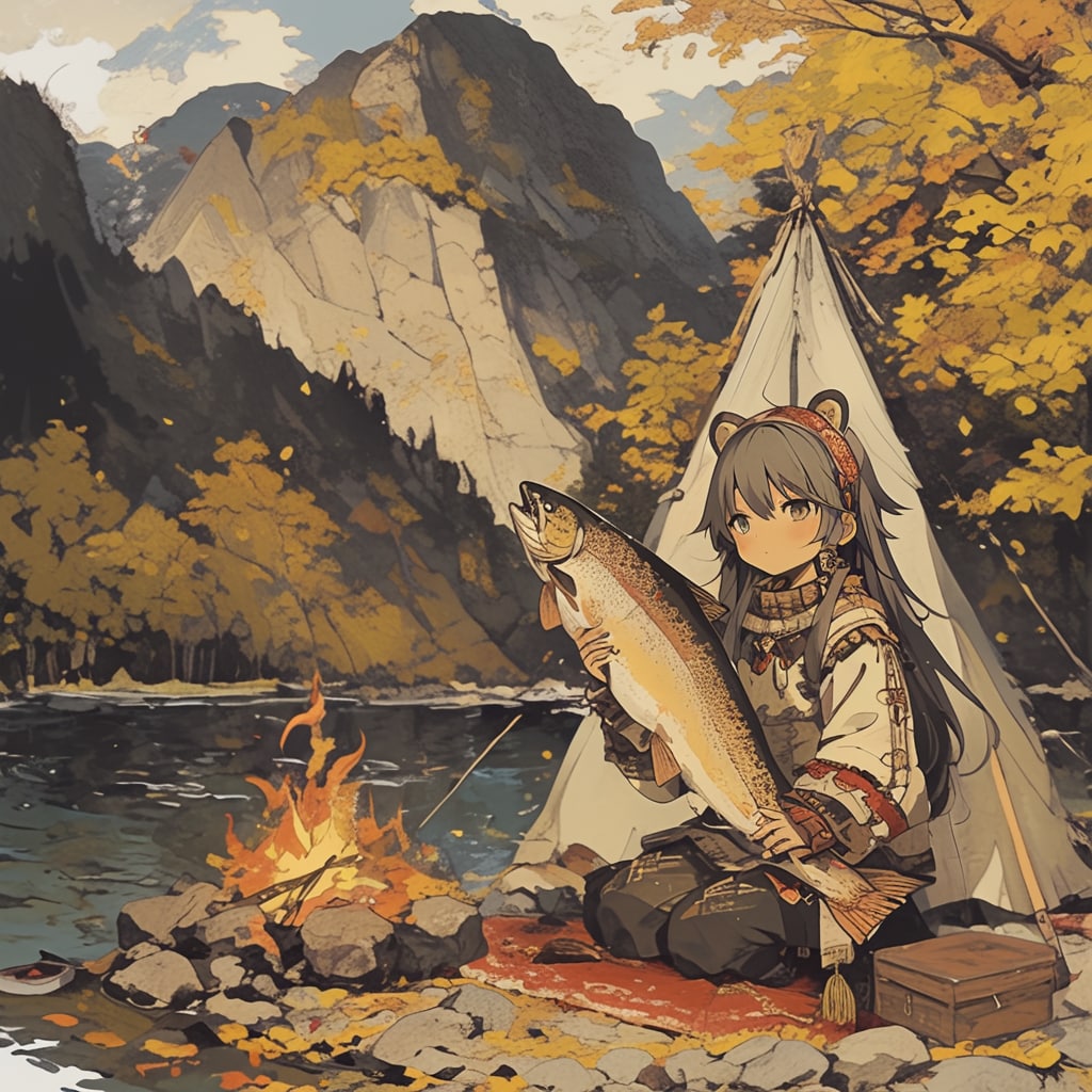 秋のケモ耳少女