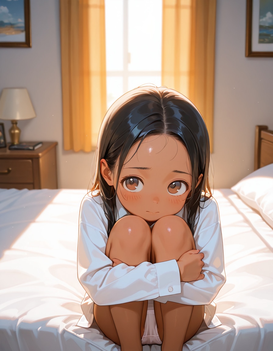 日焼けおでこちゃん
