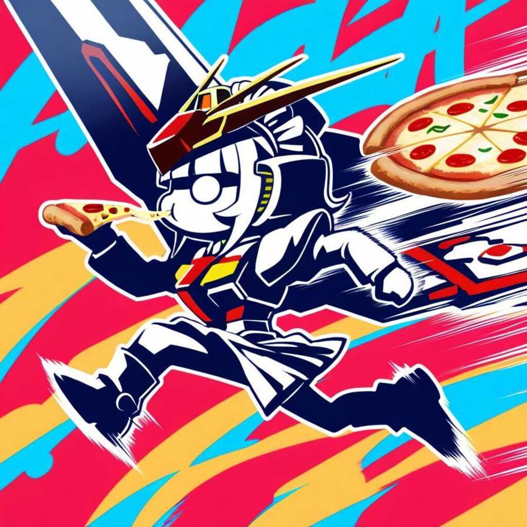 ⚡🍕目の前をぶち抜くおピッツァ🍕⚡