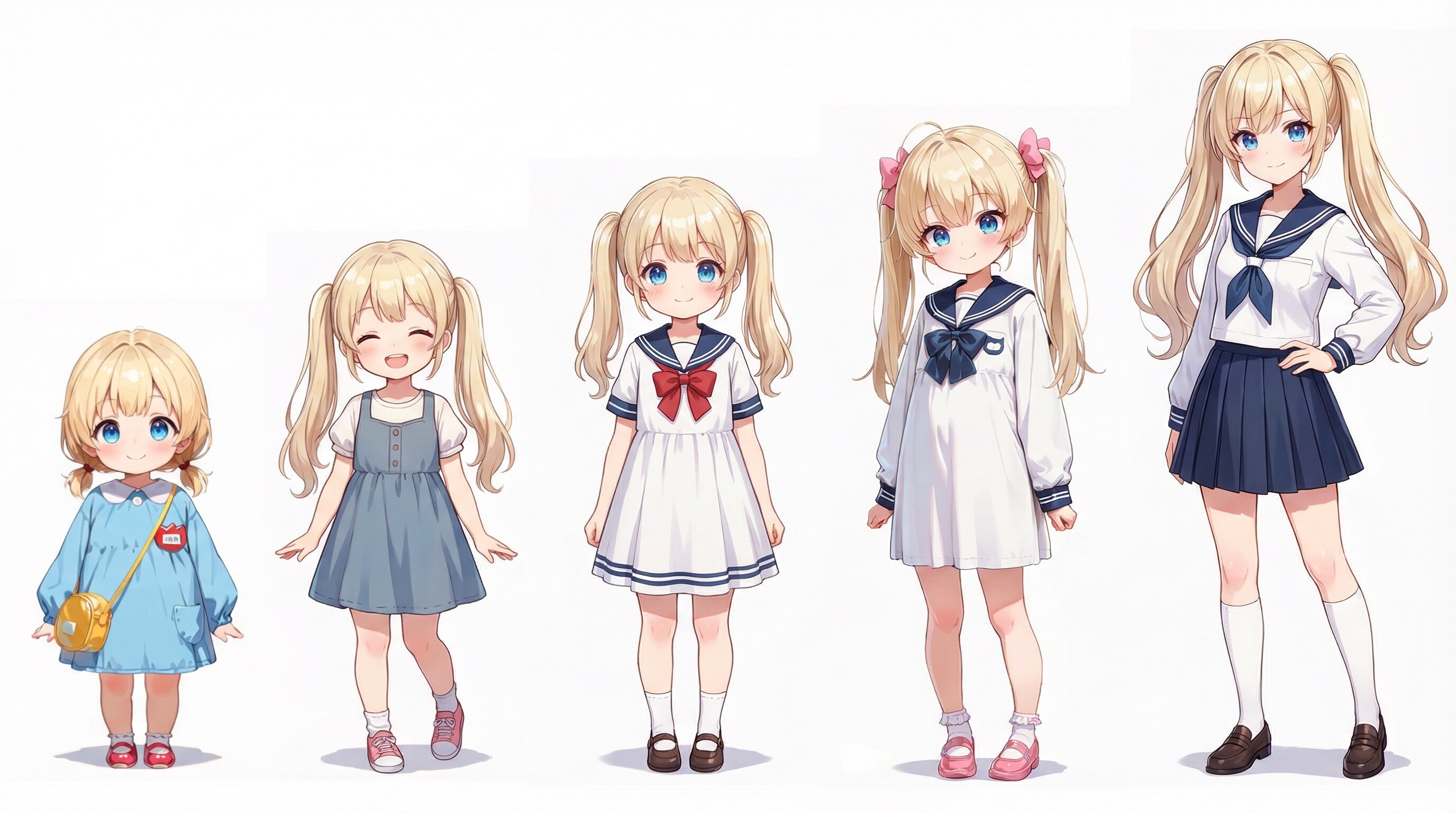 ツインテ進化チャート！