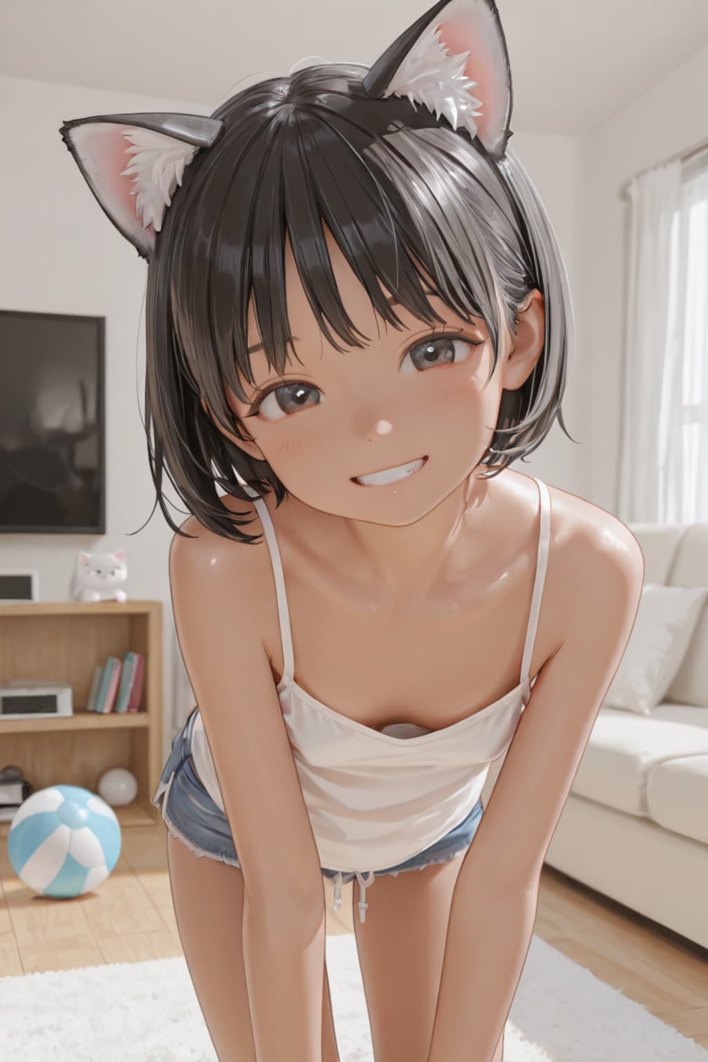 猫耳着エロアイドル
