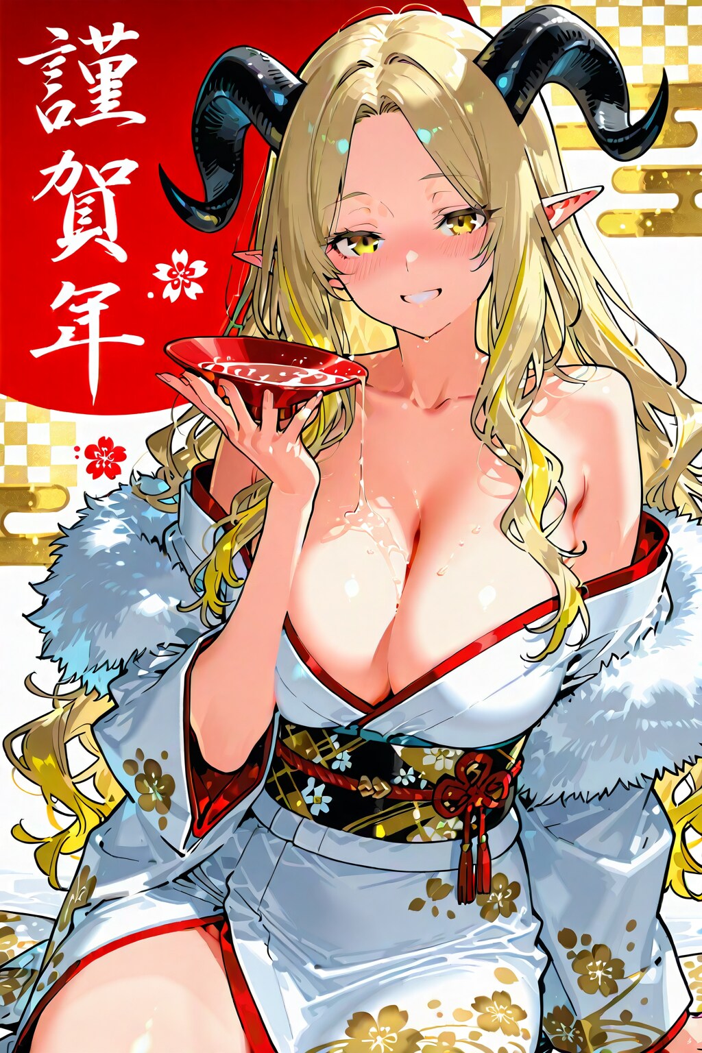 あけたのじゃー、めでたい！よしどんどん飲むのじゃ！_20260101