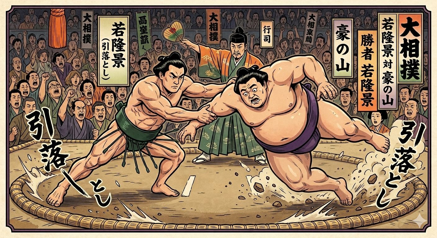 大相撲十二日目