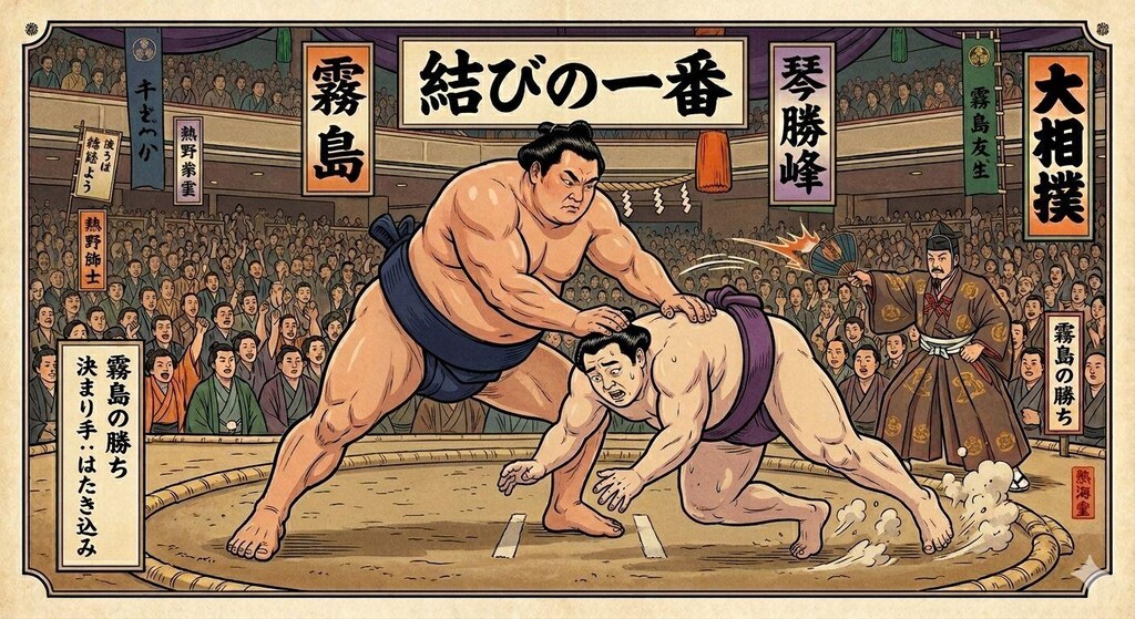 大相撲十二日目