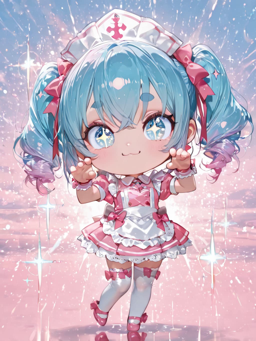 ちびキャラ AIおまかせ連続生成