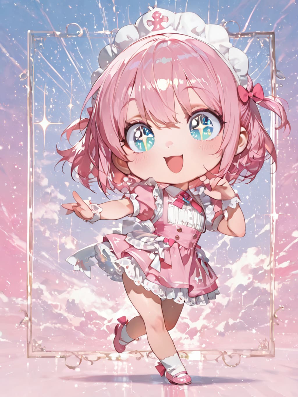 ちびキャラ AIおまかせ連続生成
