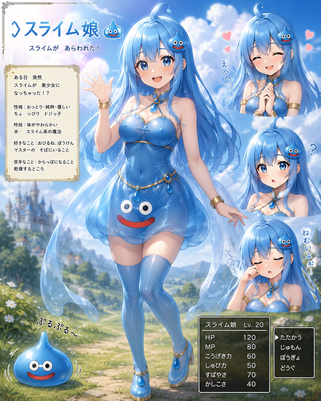 スライム娘