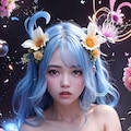 蒼い花 2枚目