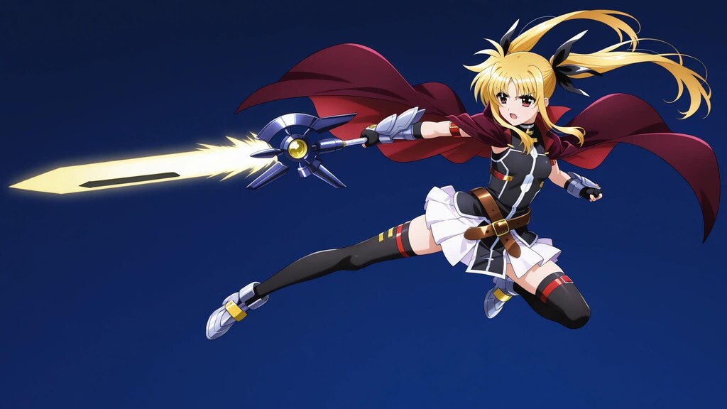 フェイトテスタロッサ　PC壁紙用