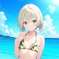 金髮女子 4枚目