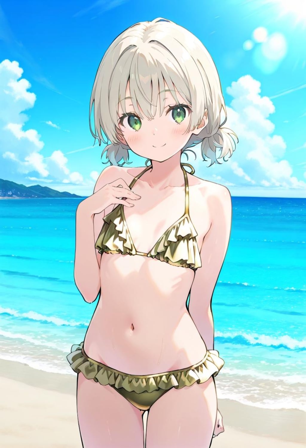 金髮女子