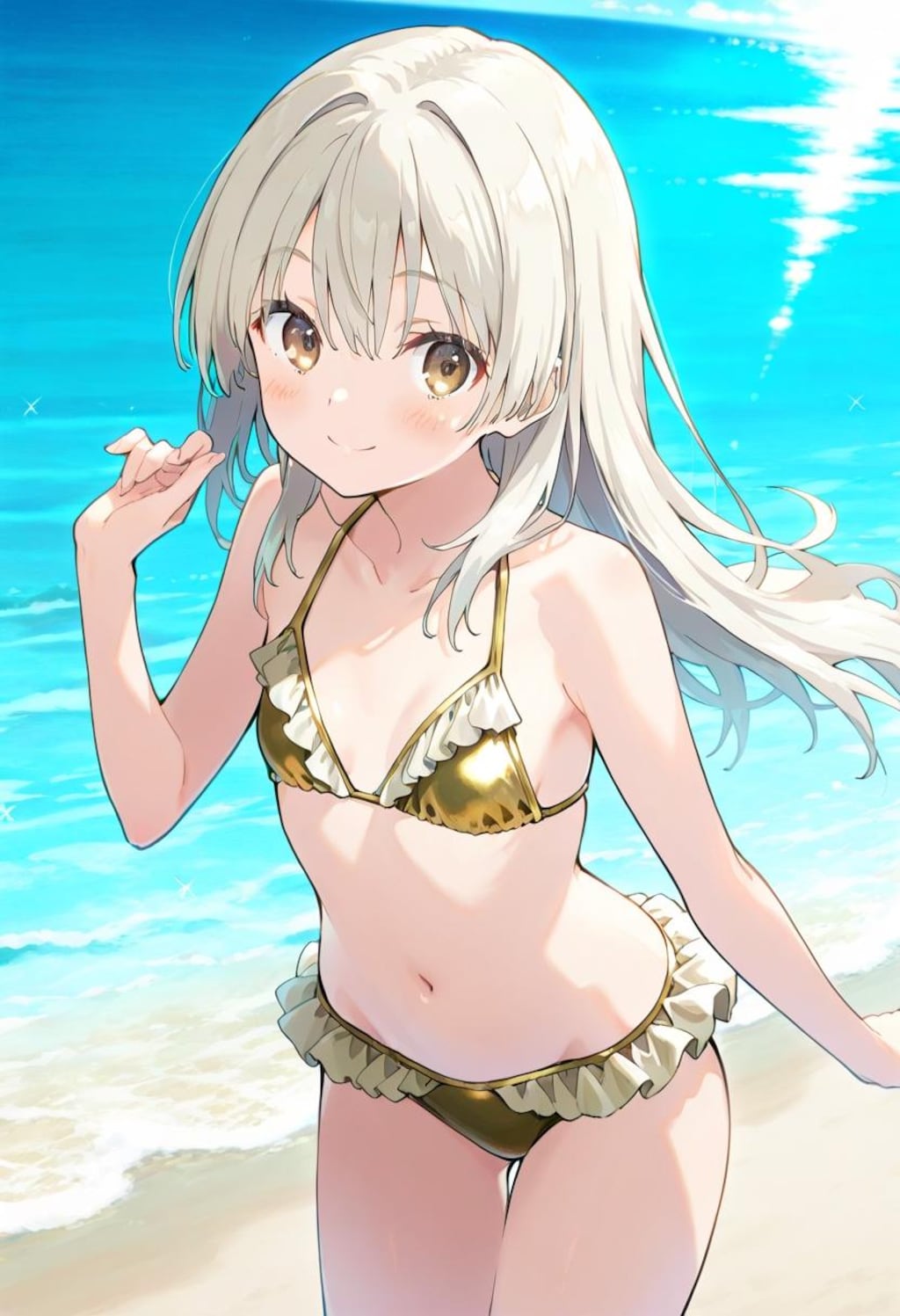 金髮女子