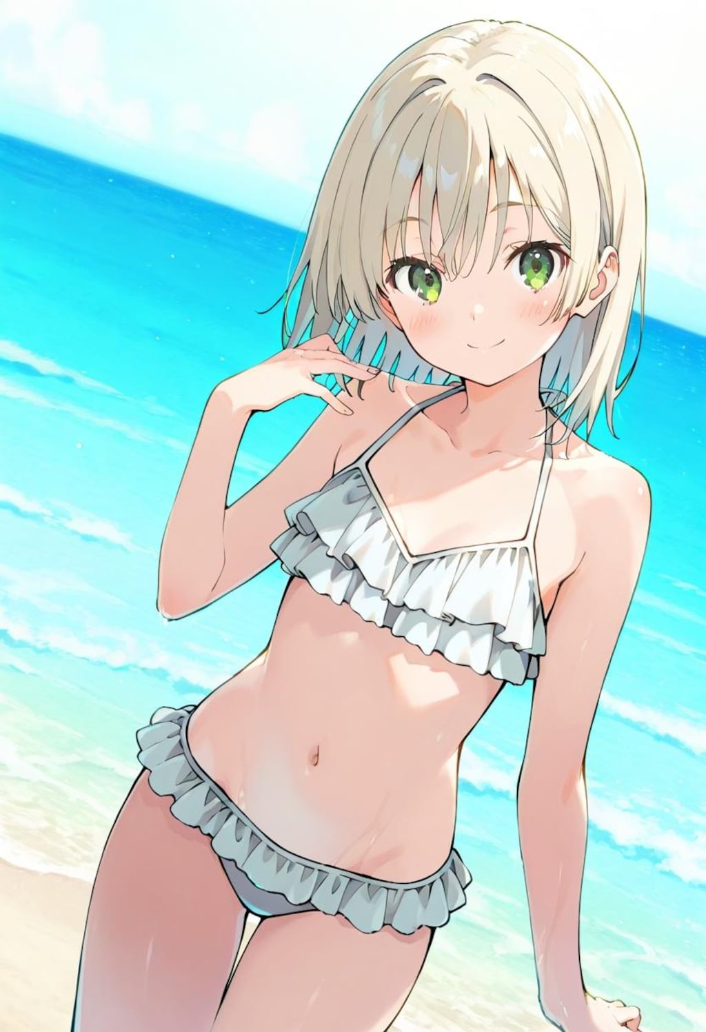 金髮女子