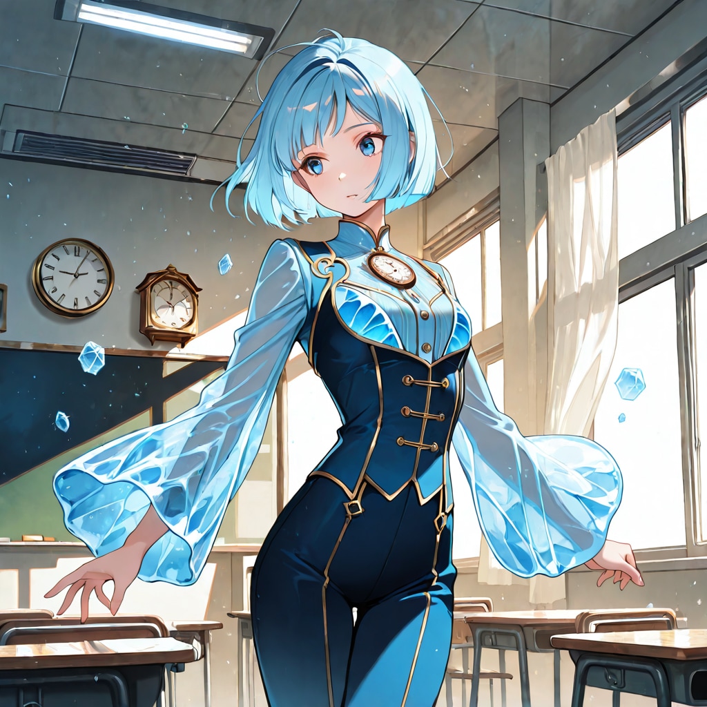 講義室に現れた時間を喰う者 | の人気AIイラスト・グラビア