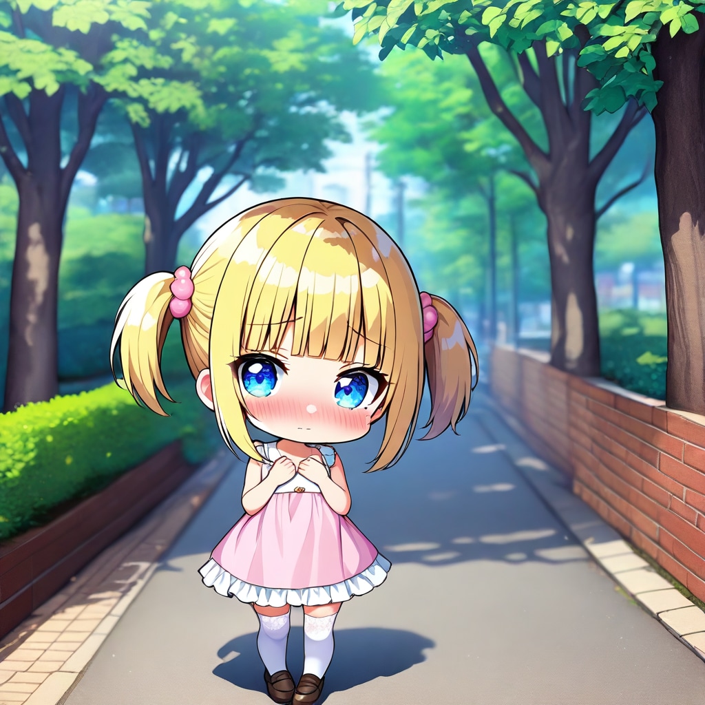 ワンピ着て少し恥ずかしくなっちゃった