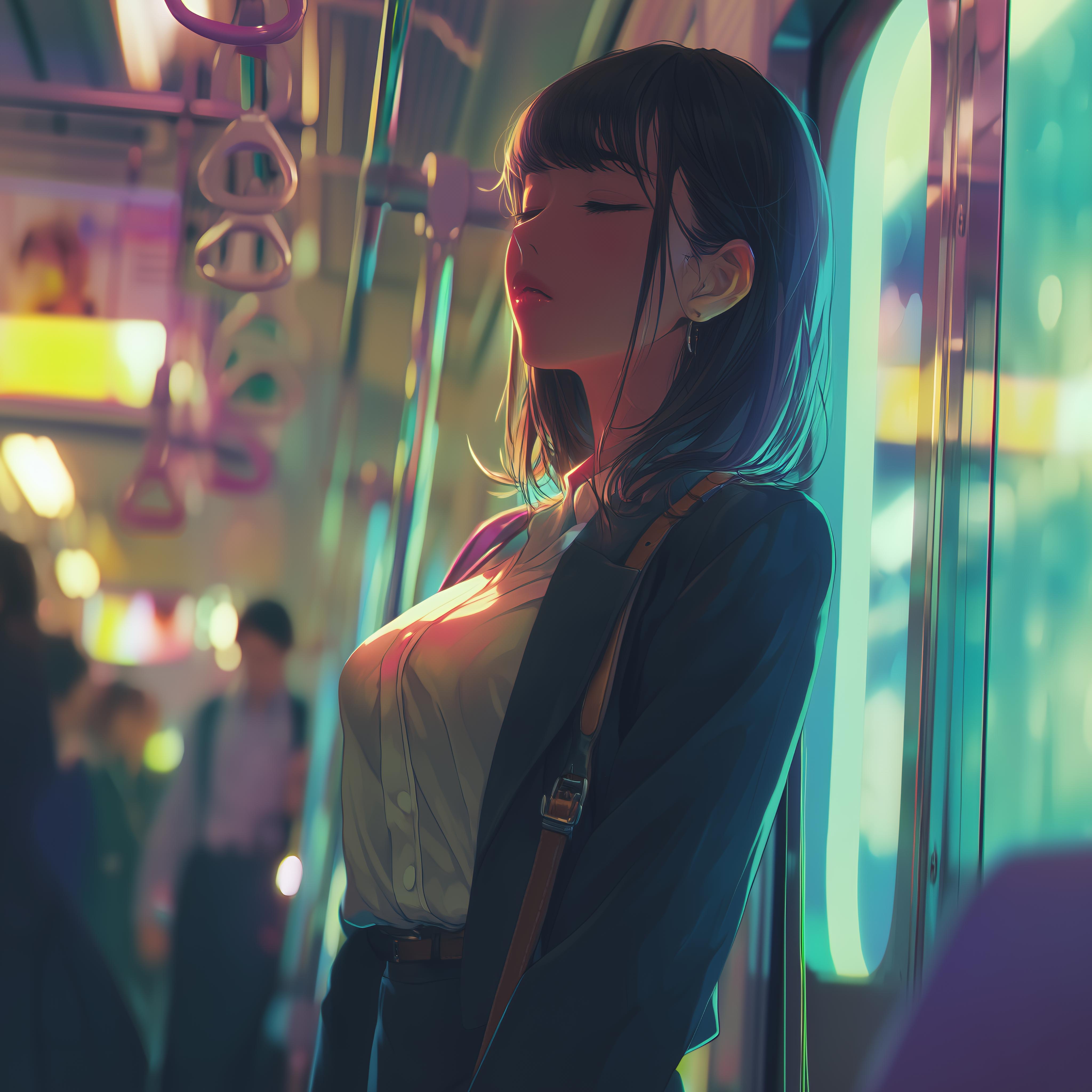 立ち寝OL | の人気AIイラスト・グラビア