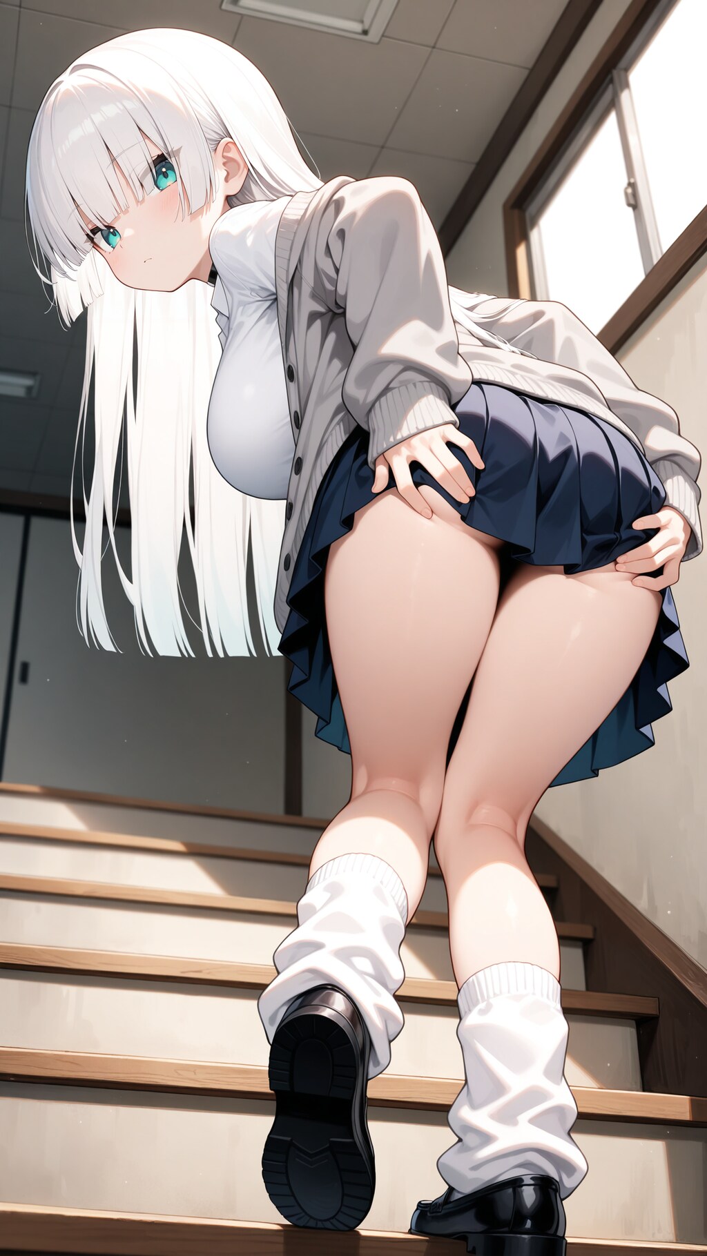 なに…見てるの…？