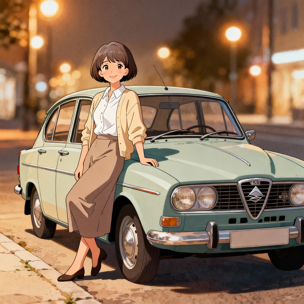 Seedream. 1969s SAAB 96でナイトドライブ