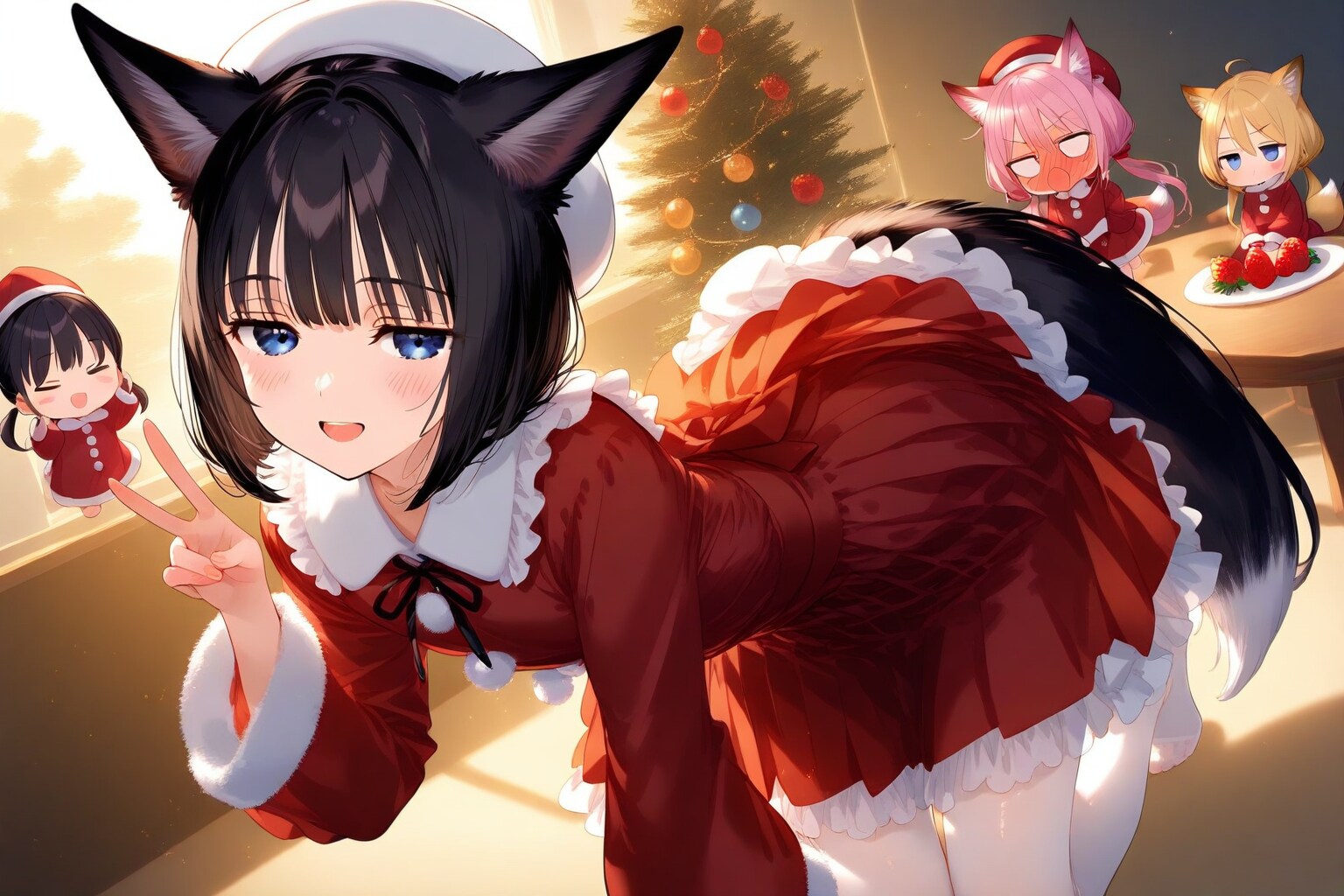 「見えてる」って、ちびちゃんが言っている。