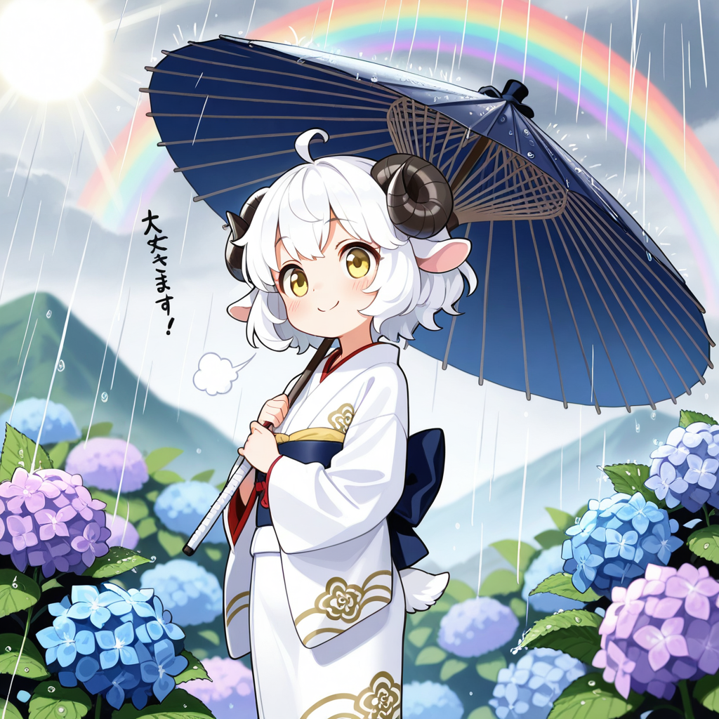 狐の嫁入り