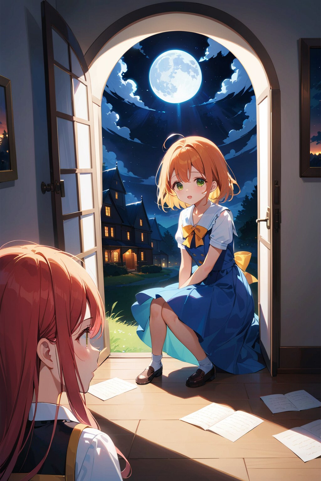 一緒に逃げよう？