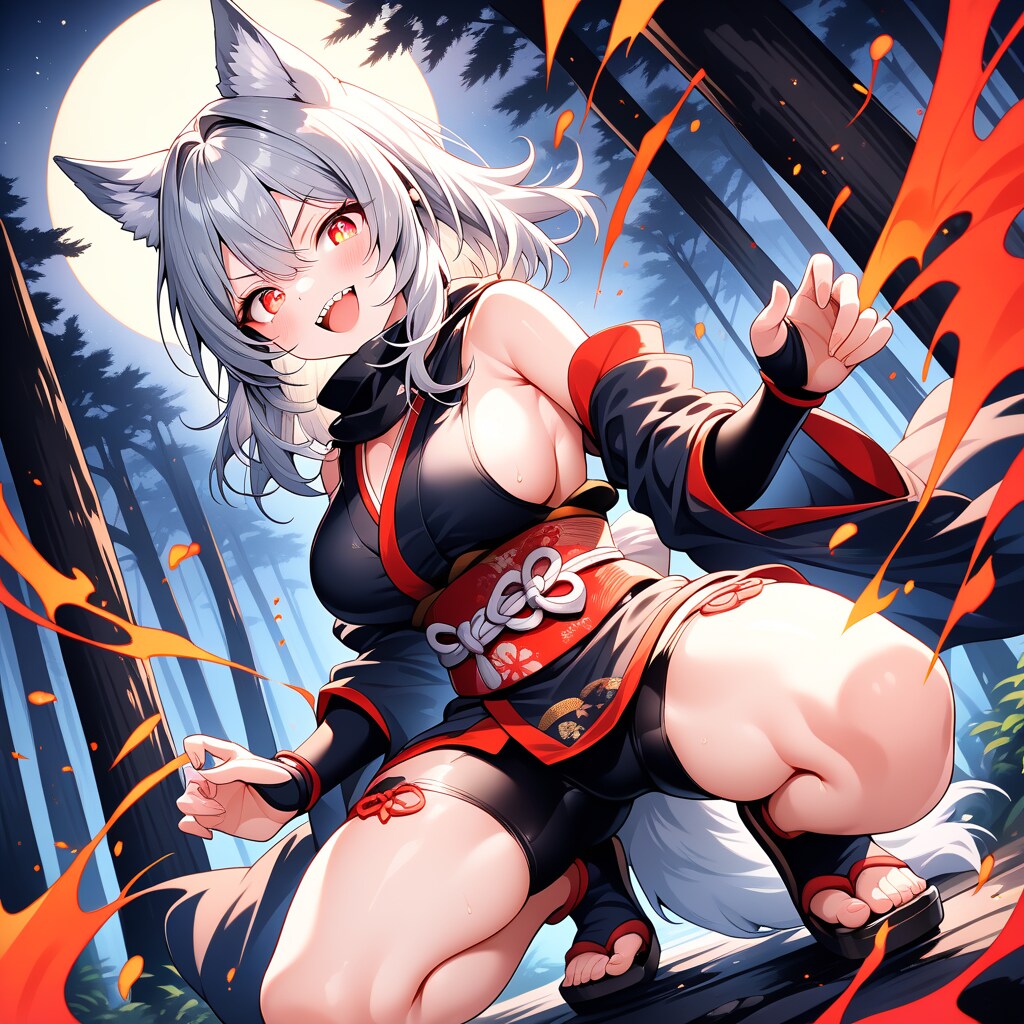 忍者オオカミ娘