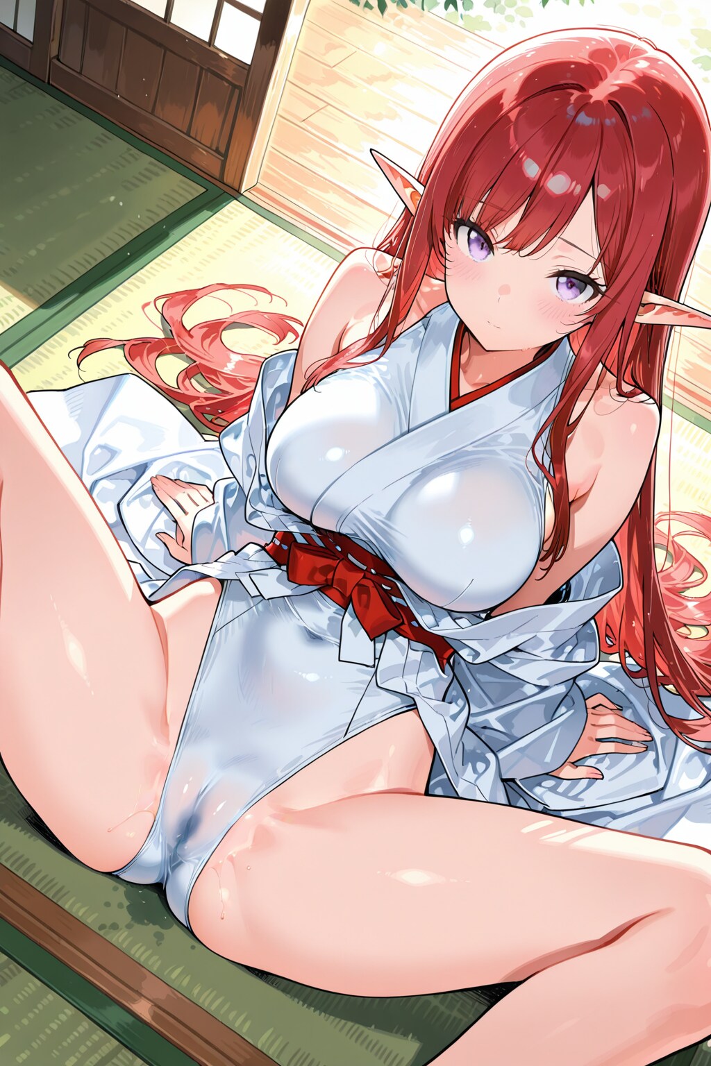 エルフと巫女
