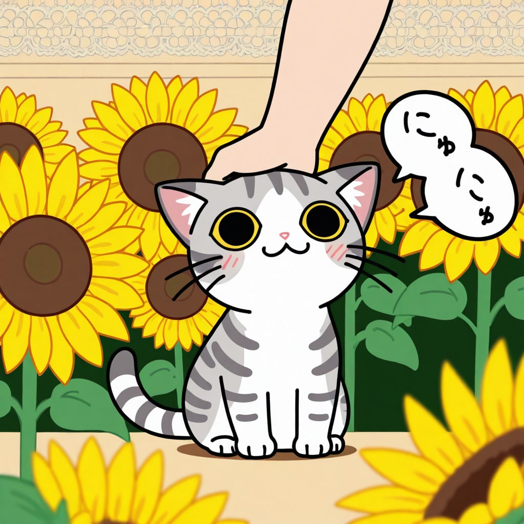 さばとらのつぶやき 1「にゅにゅ」