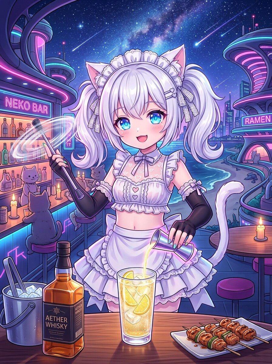 猫Bar | の人気AIイラスト・グラビア