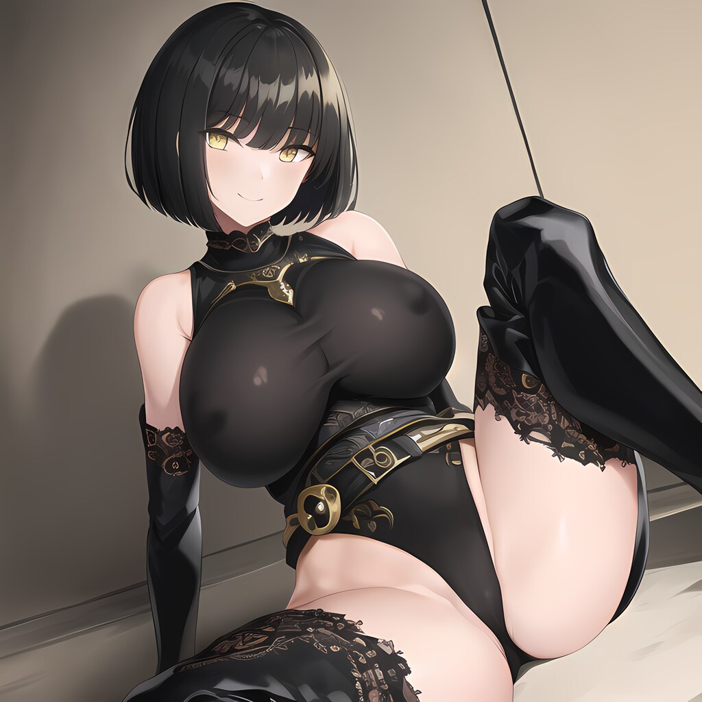 ハイレグレオタード女性集（開脚編）