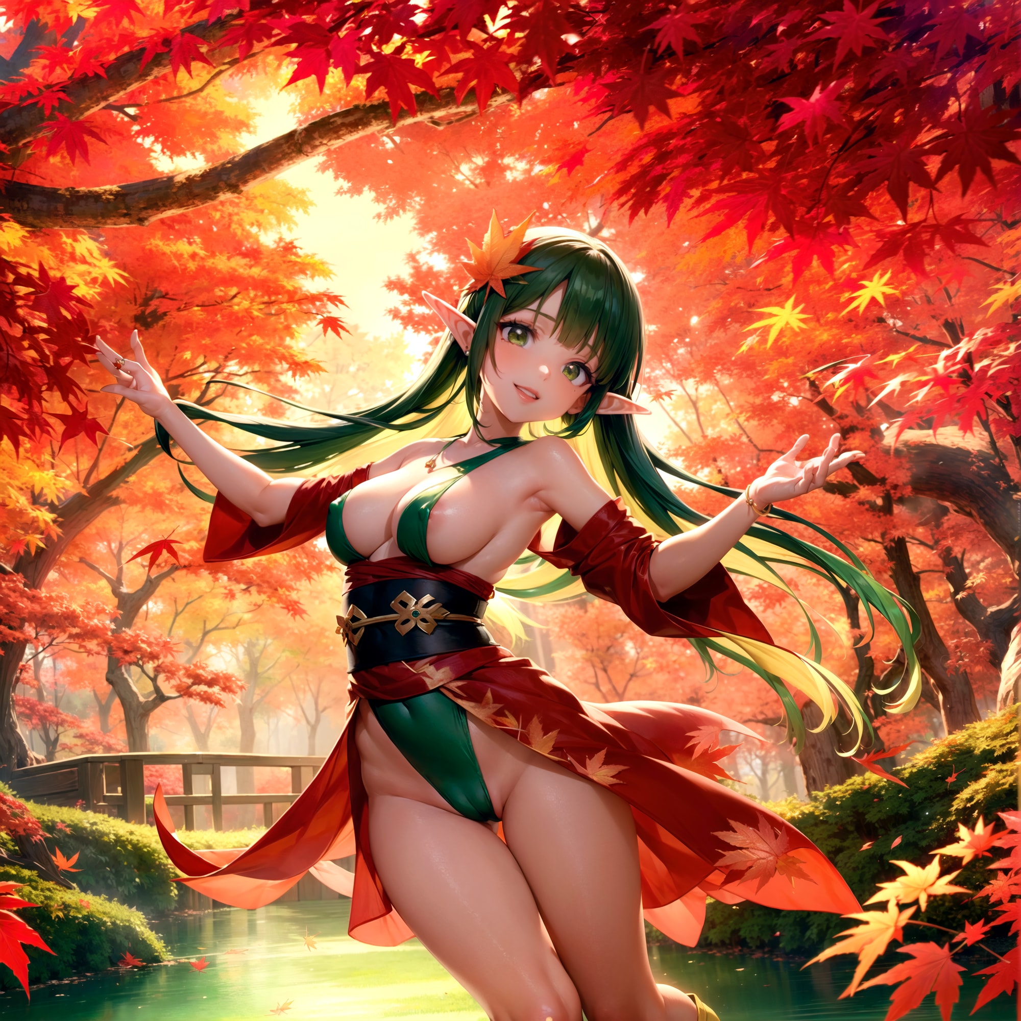 紅葉のエルフダンサー