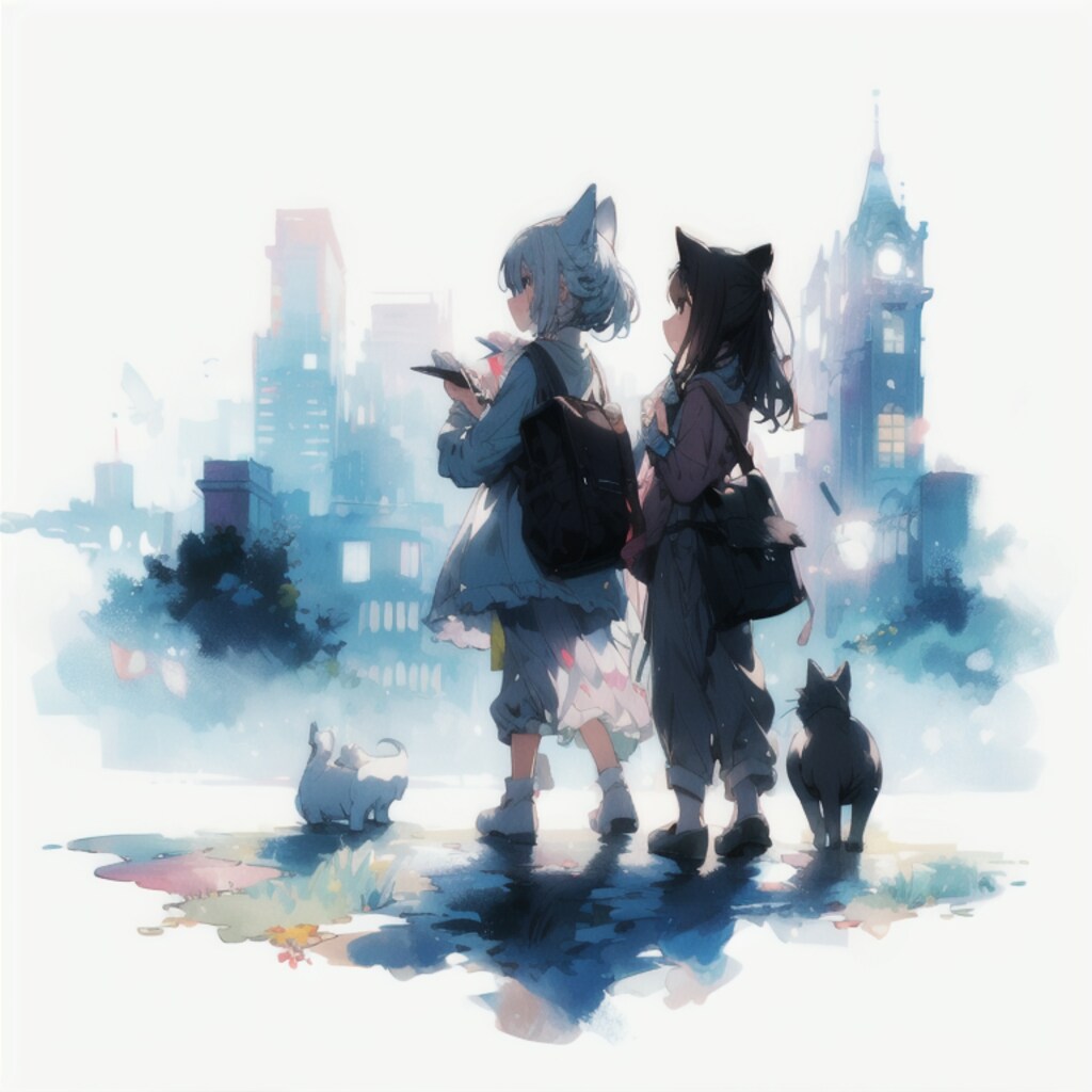 猫と少女