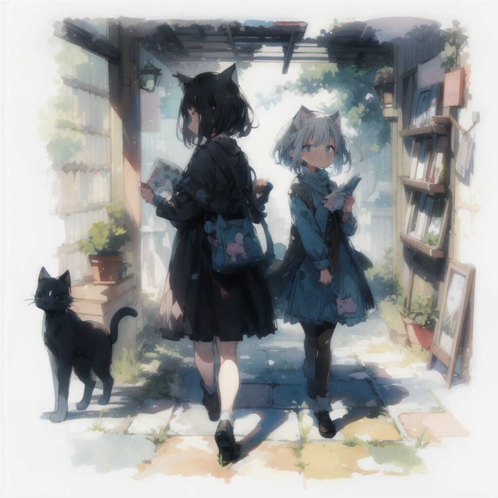 猫と少女