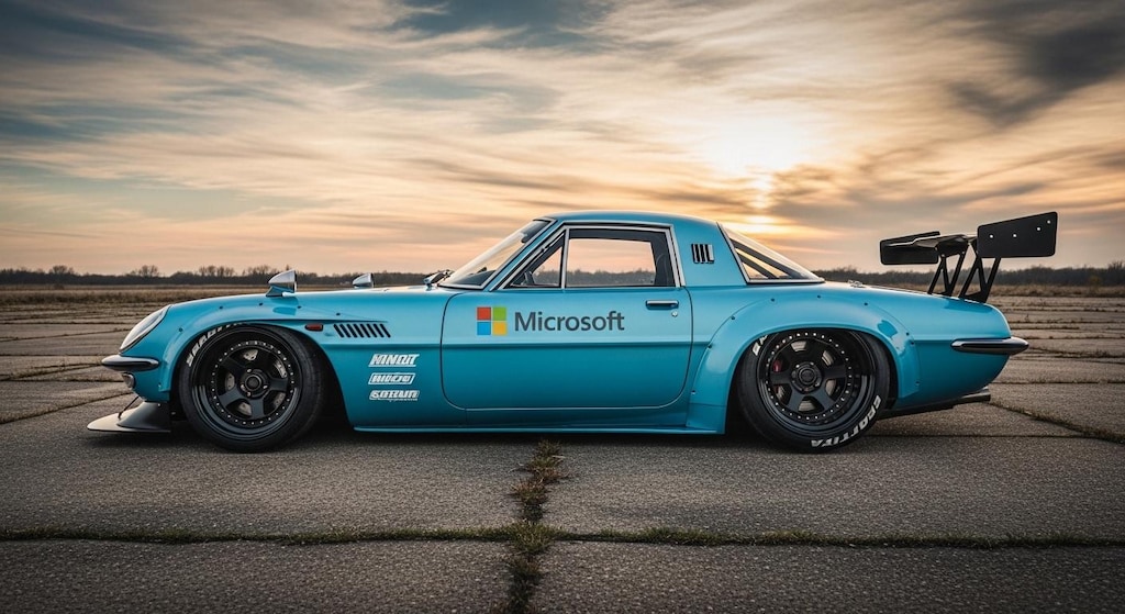 マイクロソフトコスモスポーツのドリ車