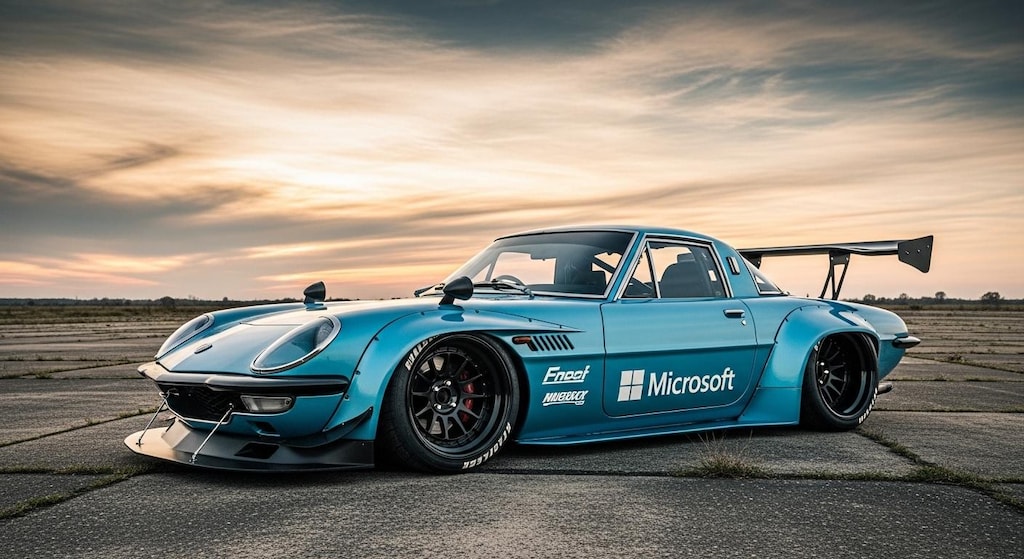 マイクロソフトコスモスポーツのドリ車