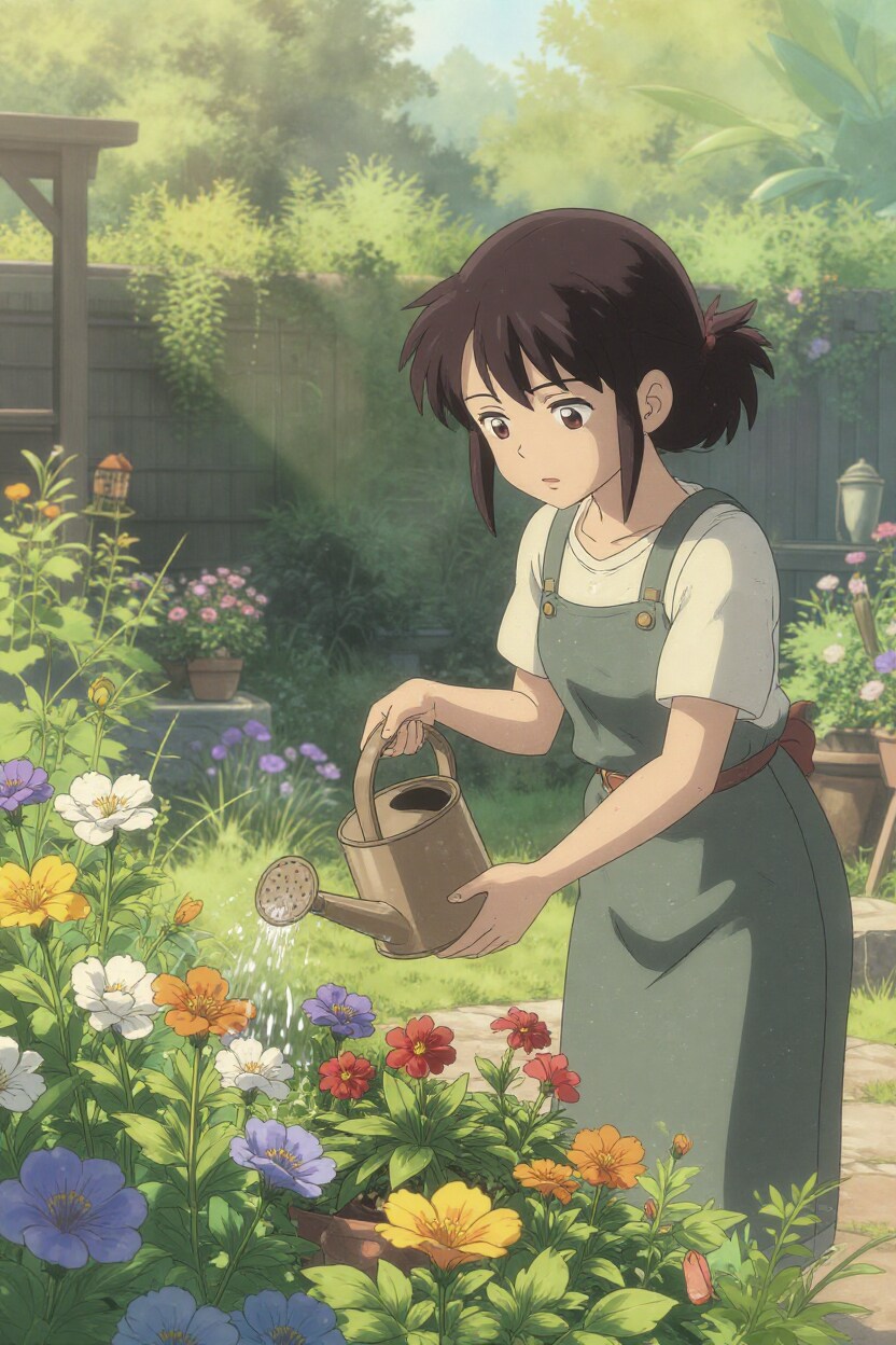 水やり