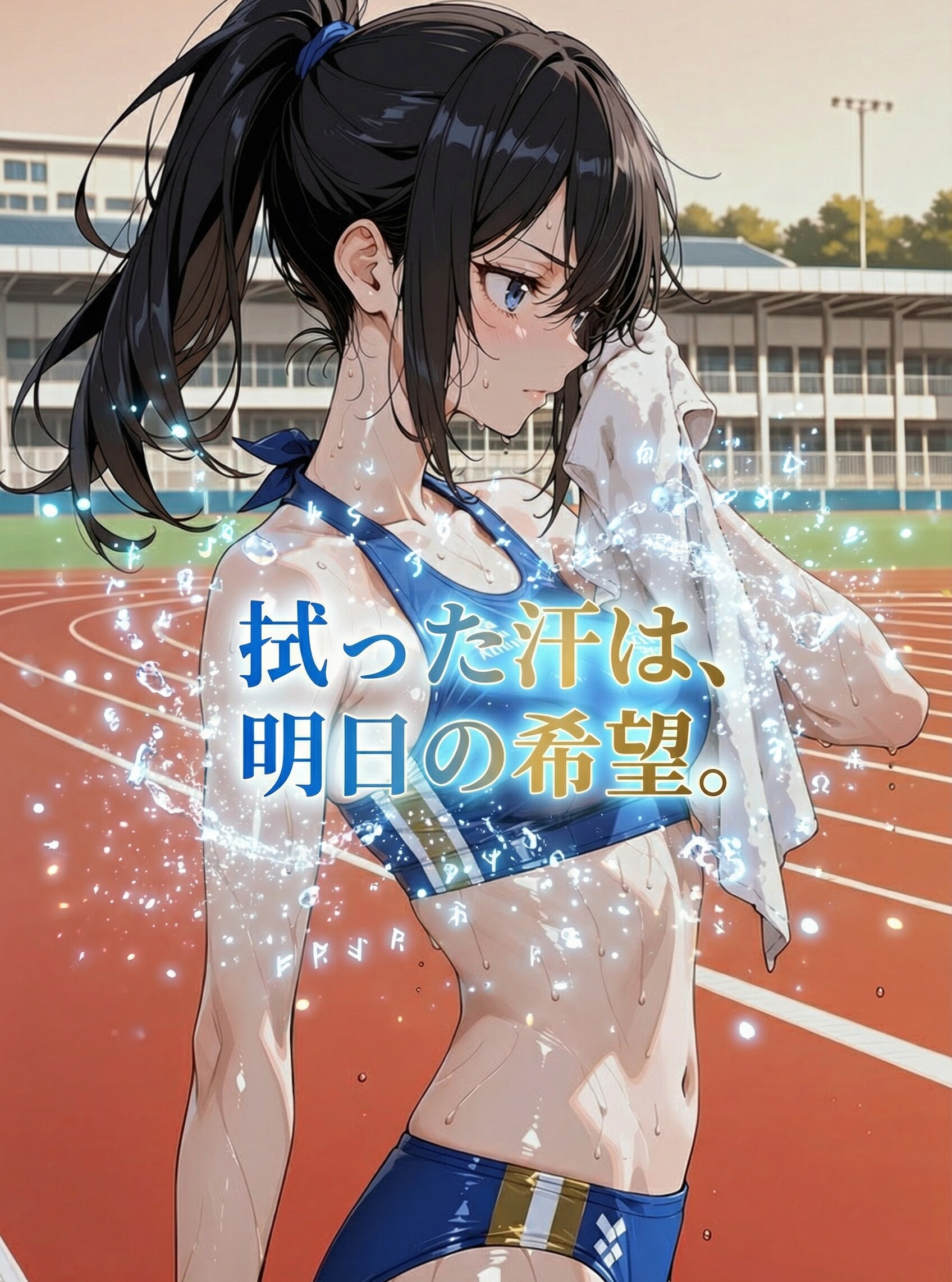 拭った汗は明日の希望。