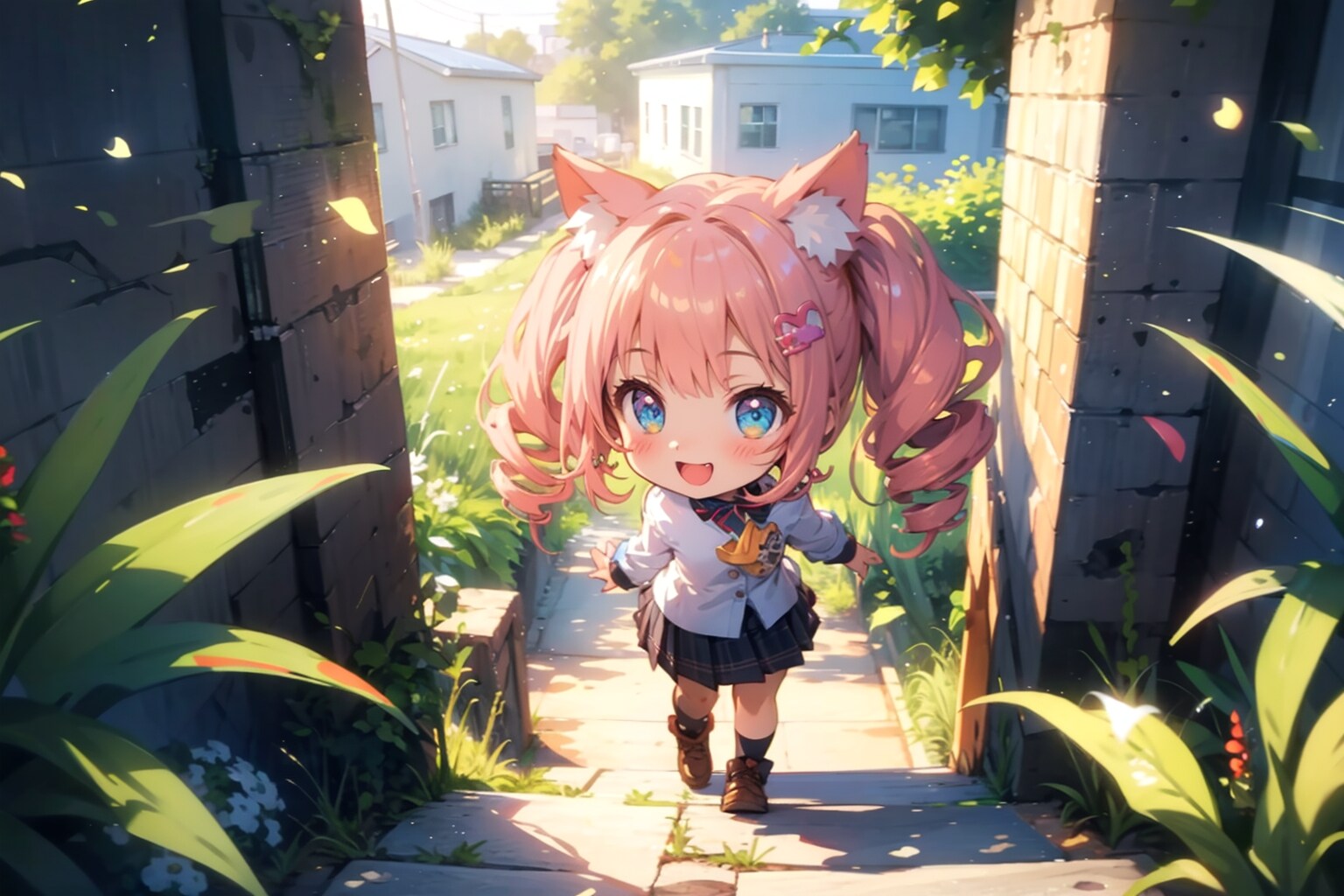 ドリルヘアーちびちゃん。 | の人気AIイラスト・グラビア