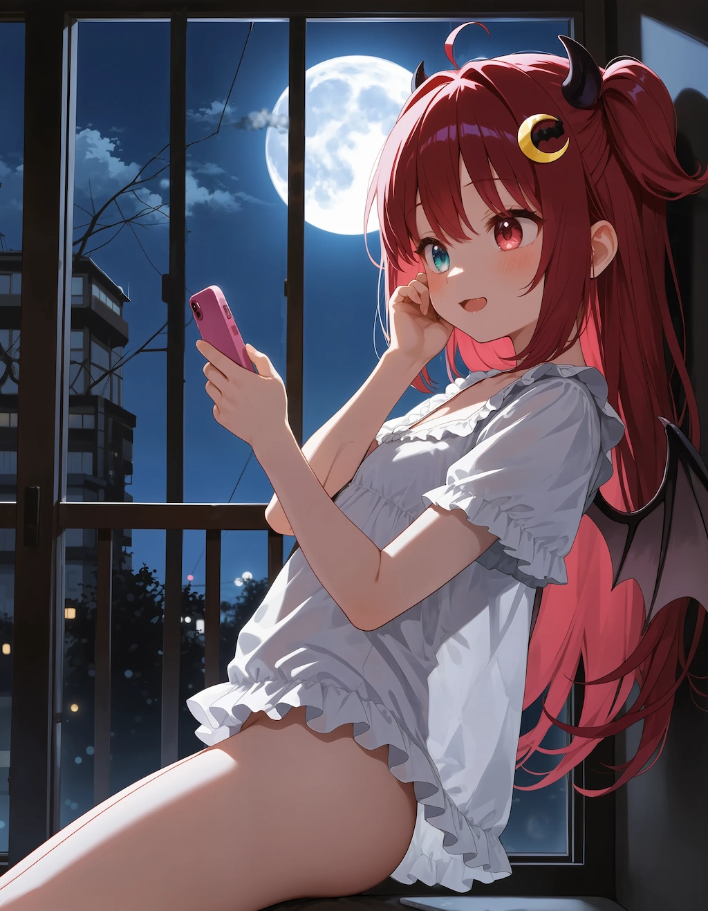 夢月ロアちゃん🌙お誕生日🌖🦇  #1